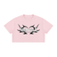 Mineral Wash Crop Logo Tee